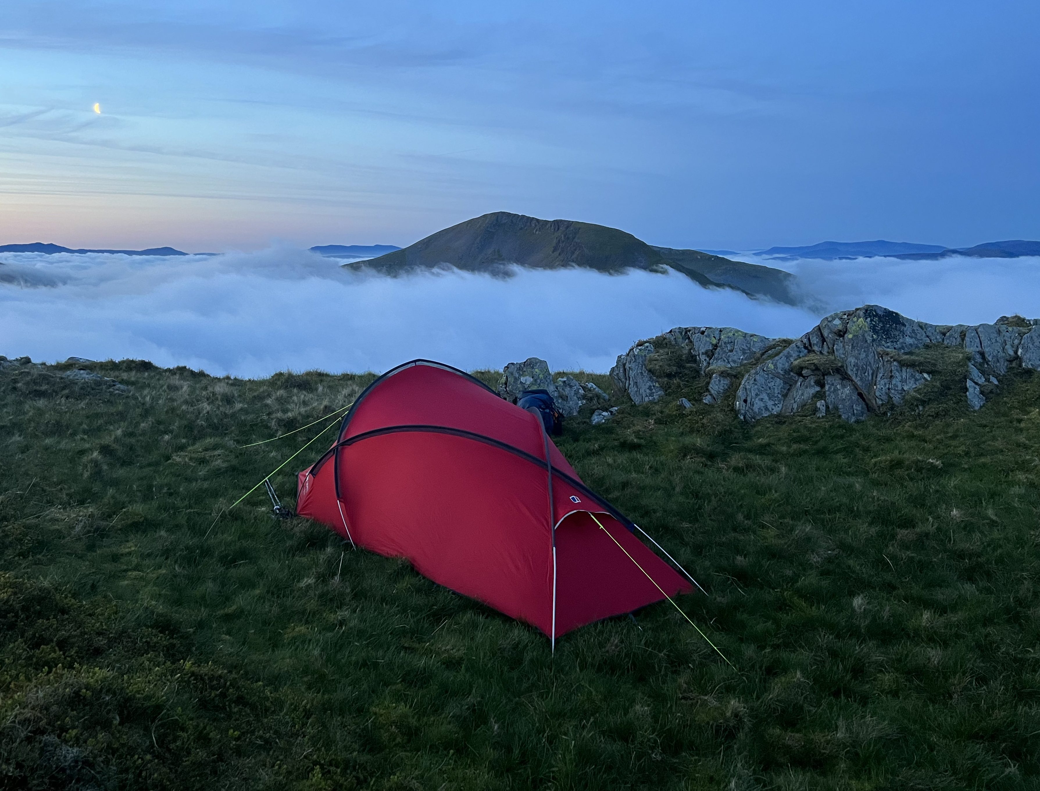 No tent clearance camping