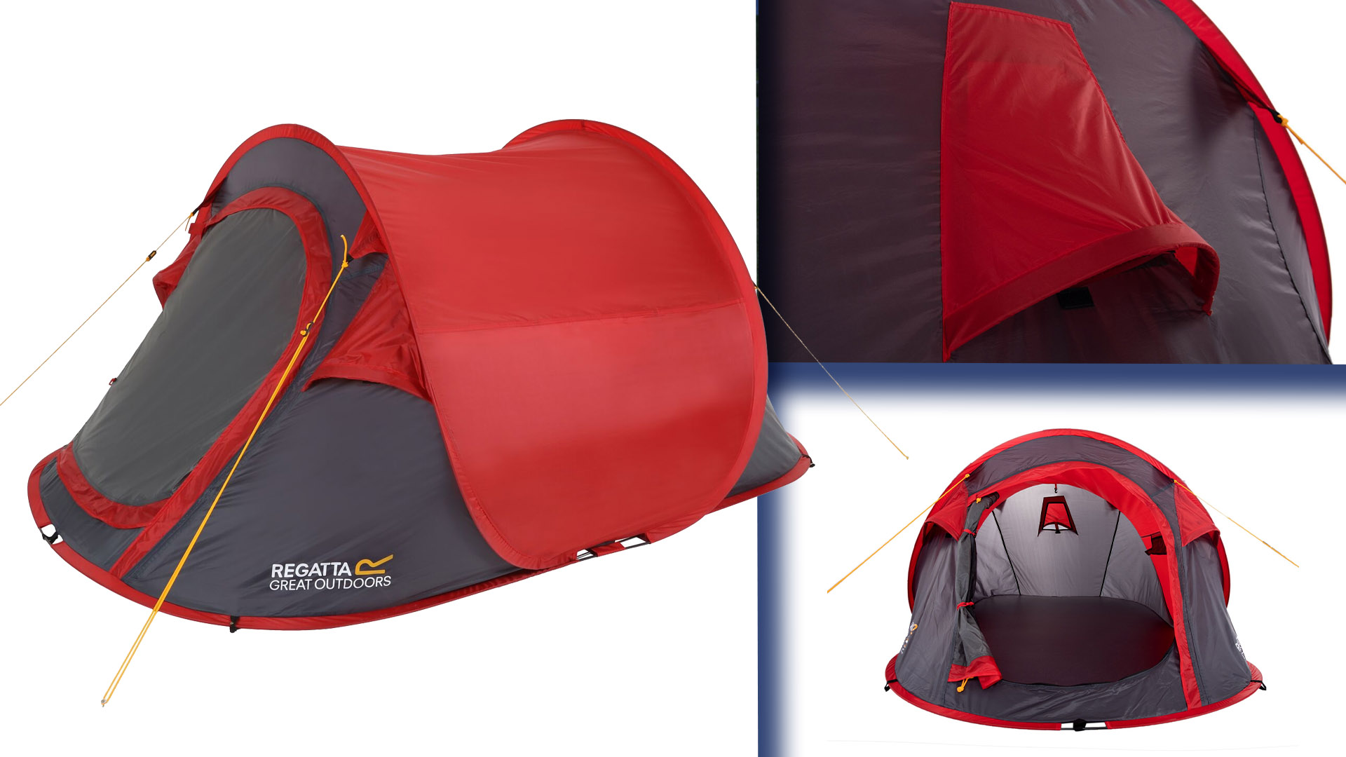 Pop up shop tent with porch