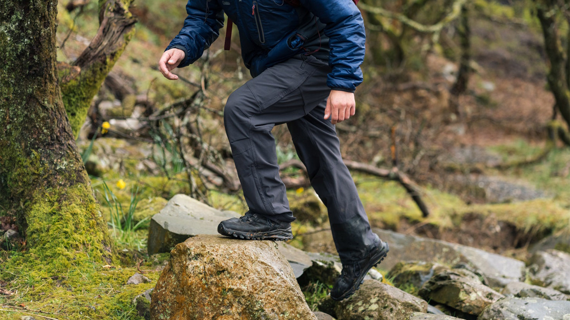 Patagonia trousers, perfect for climbing and trekking from outdoor