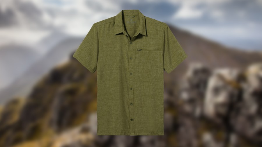 Men 2 Pockets Hiking Shirt - Green