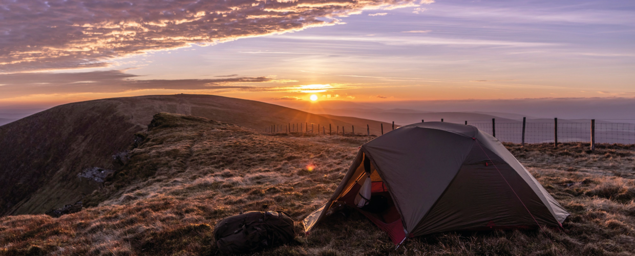 Wild camping is a must on the Cambrian Way, one of the best long-distance trails in the UK.