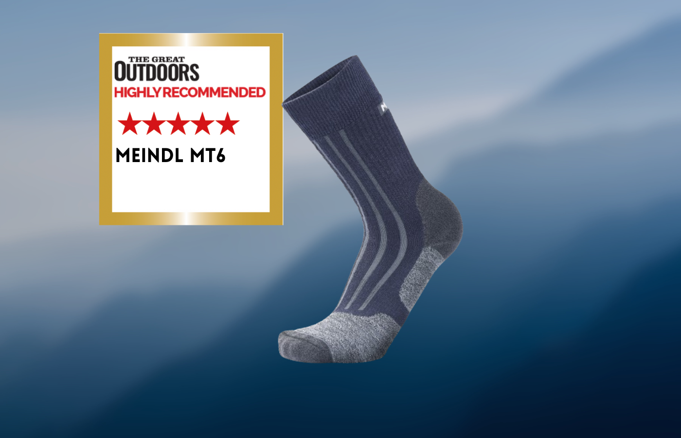 Meindl MT6 Mid-Weight Merino Wool Hiking Socks - Meindl USA