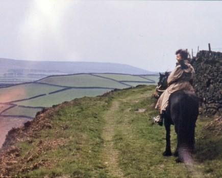 Ethel riding her horse Bracken in her beloved 'stone country'_rgb © CPRE PDSY