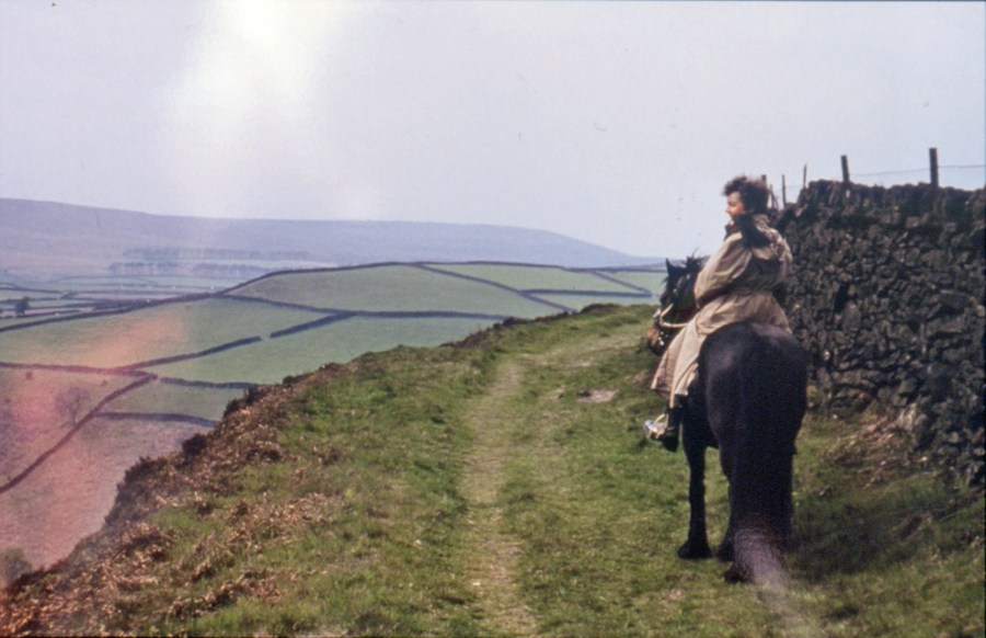 Ethel riding her horse Bracken in her beloved 'stone country'_rgb © CPRE PDSY