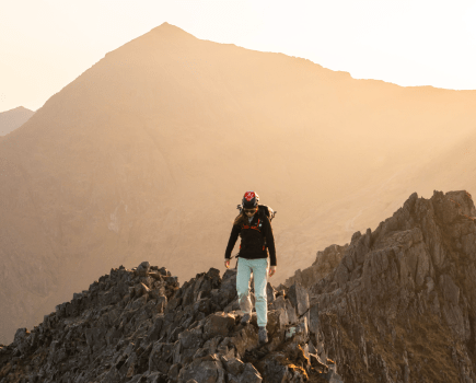 mountain challenges - Main image: Crib Goch is a highlight of the 15-peak Welsh 3000s route | Credit: Eilir Davies-Hughes