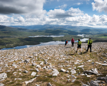 Summer mountain weather - Cloud gazing in Assynt_credit Ed Smith