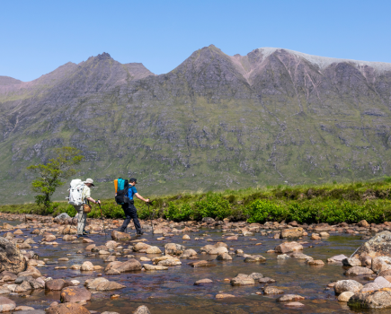 A river crossing below An Teallach_credit James Roddie