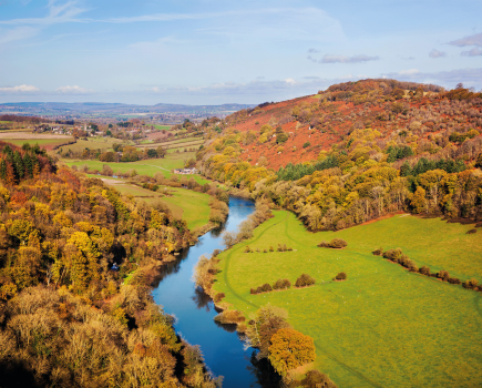 Main image: England's rivers such as the Wye have become part of our sewage network | Credit: Shutterstock