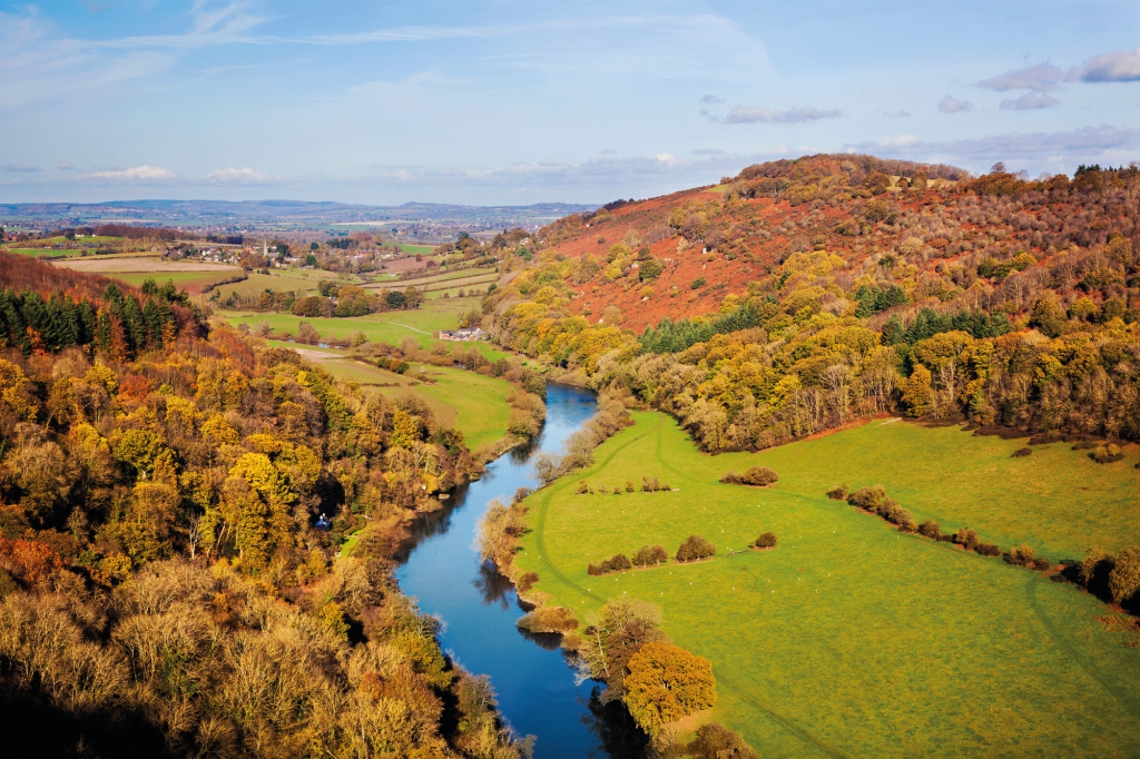 Main image: England's rivers such as the Wye have become part of our sewage network | Credit: Shutterstock