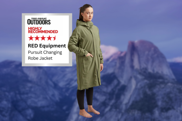 Red Equipment Lightweight Changing Robe.