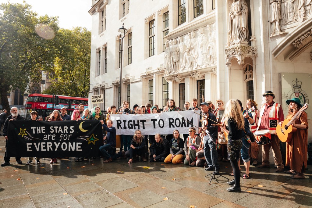 Outside the Supreme Court case that could protect or extinguish the right to wild camp on Dartmoor