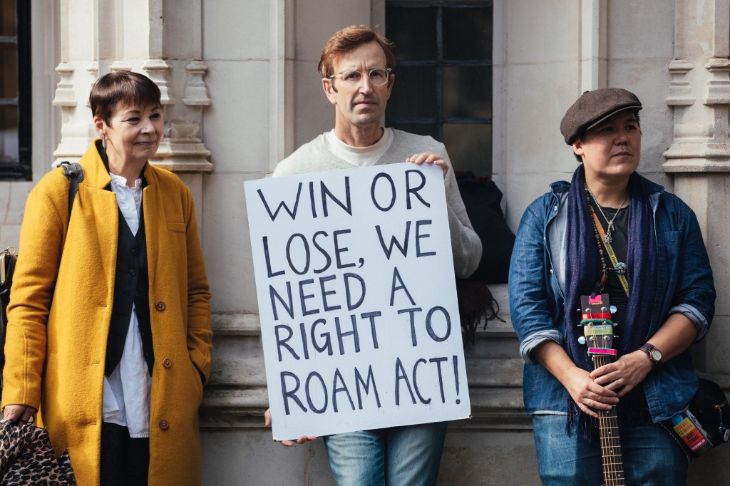 Outside the Supreme Court case - right to roam