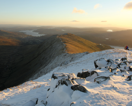 national park authorities - The Fairfield Horseshoe rises above Windermere, one of the Lake District's polluted bodies of water. Credit: Shutterstock