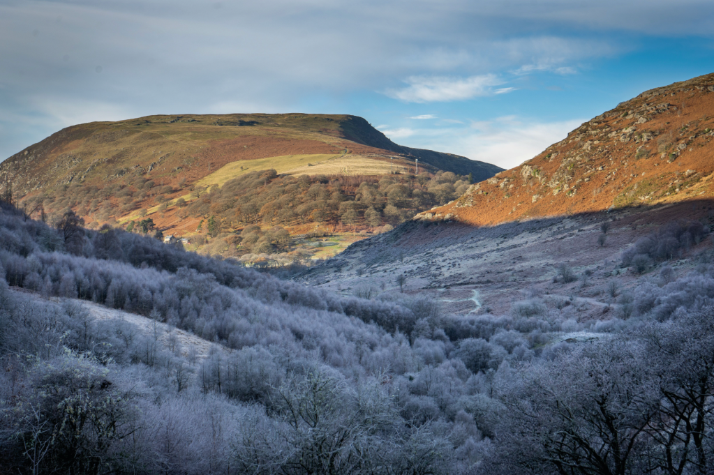 A frosty morning in mid-Wales. Credit: Shutterstock