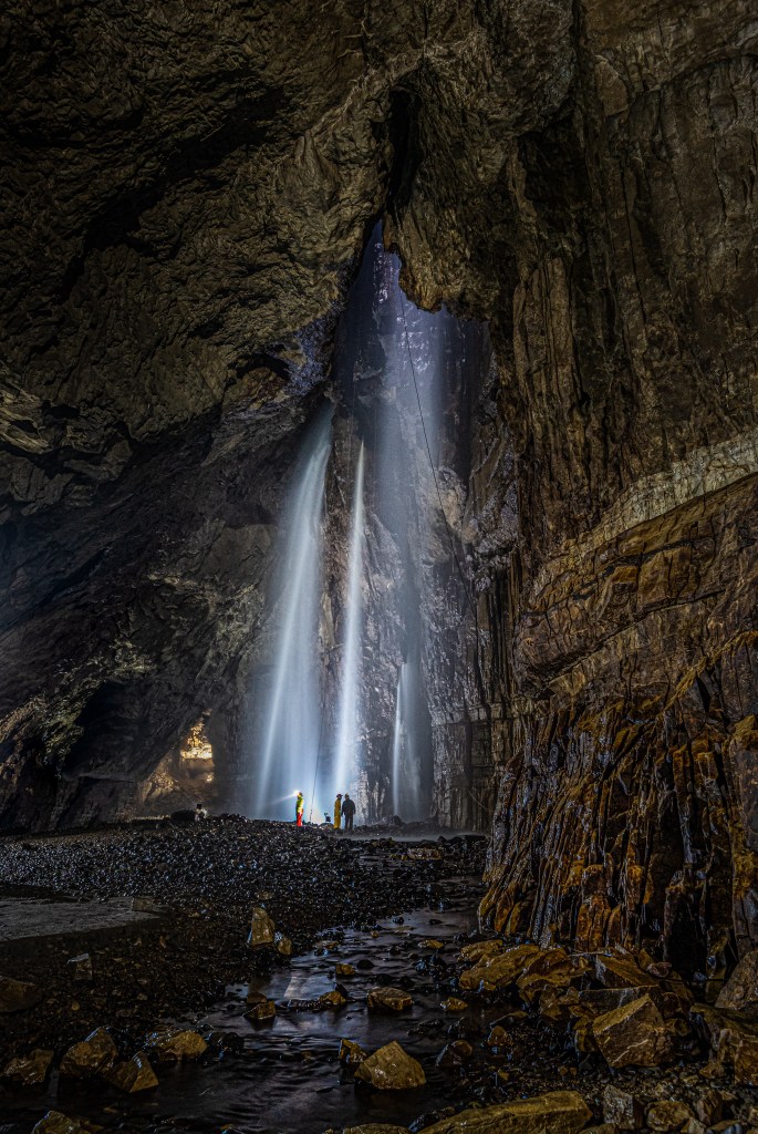 Inside Gaping Gill. Credit: Shutterstock