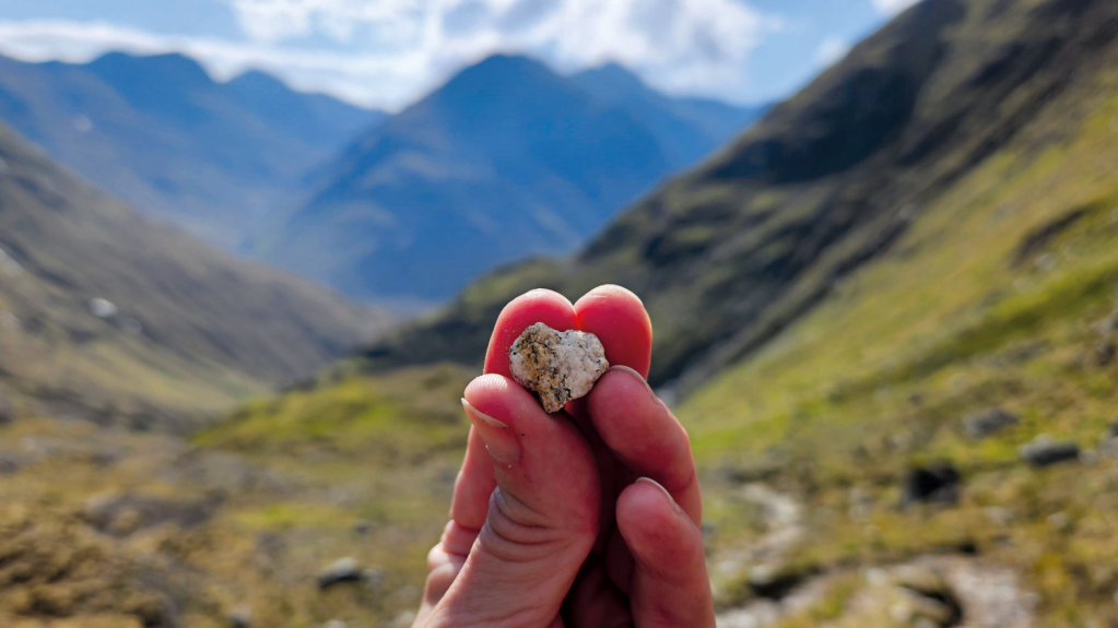 Walking alongside the Affric Kintail Way. Credit: Karolina Szczerkowska