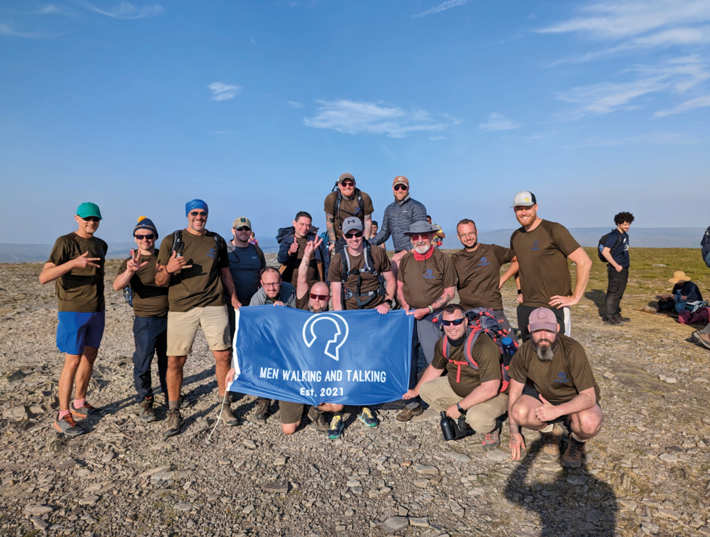 A Yorkshire Three Peaks event in June of last year_credit Men Walking and Talking