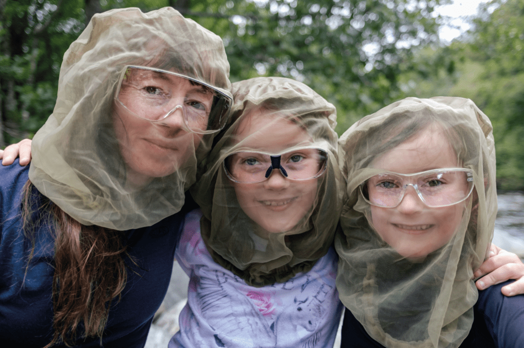 The Morgan-Lintern family model the new Midgespecs - The Great Outdoors Gear of the Year 2024