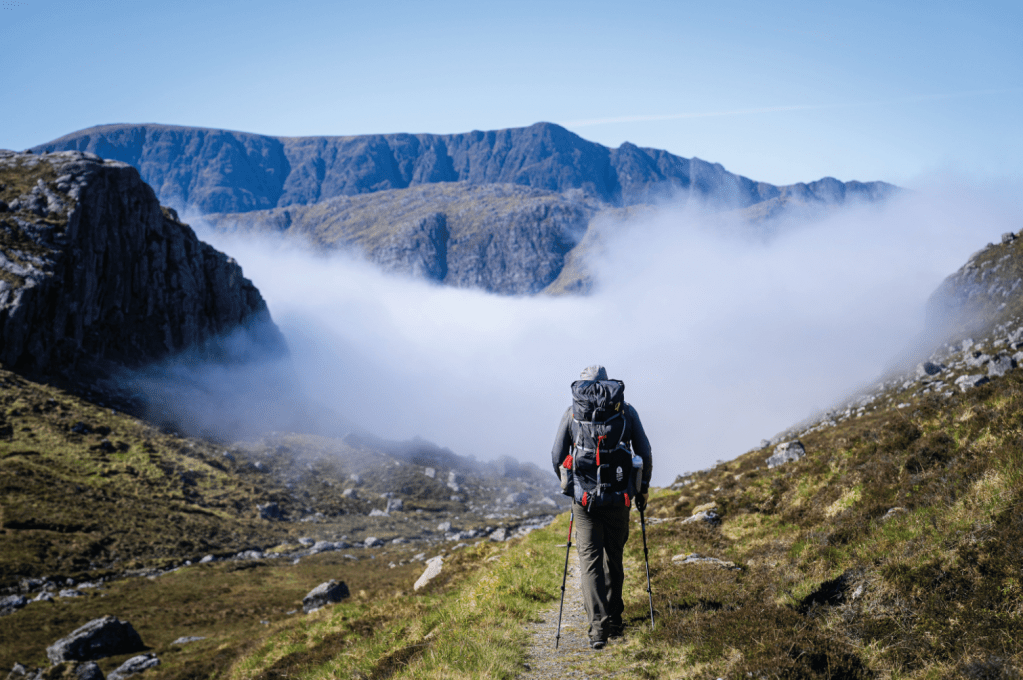 The Great Outdoors Gear of the Year 2024 - Sierra Designs Flex Capacitor in action in the Fisherfield, 2 - credit D Lintern.jpg