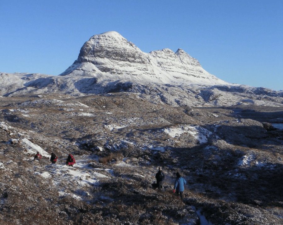 24-326 Approaching Suilven from the west - R&J Doake