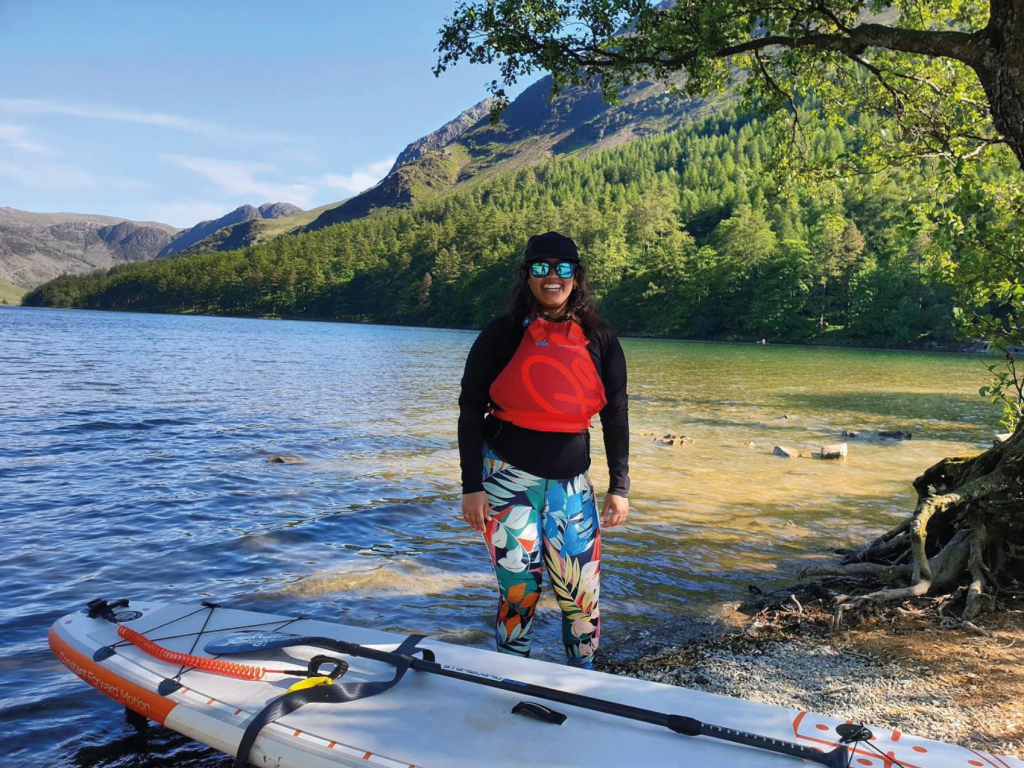 Paddling Buttermere_credit @nadiashahidxo Instagram