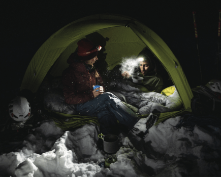 best cold weather sleeping bags - The Glacier offered PTC 'instant warmth' _credit Daniel Hug