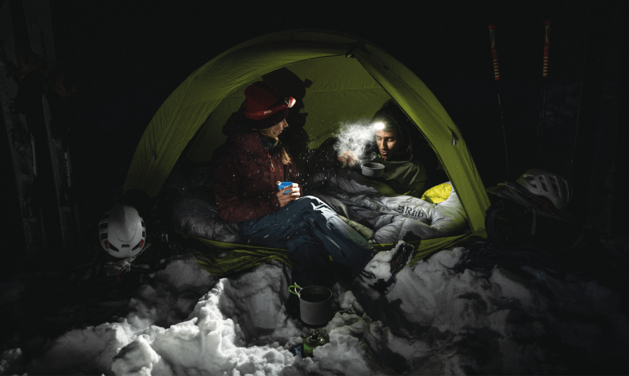 best cold weather sleeping bags - The Glacier offered PTC 'instant warmth' _credit Daniel Hug