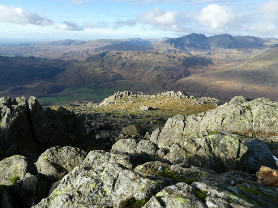 The Scafell Group from Grey Friar. Credit: Ron Kenyon